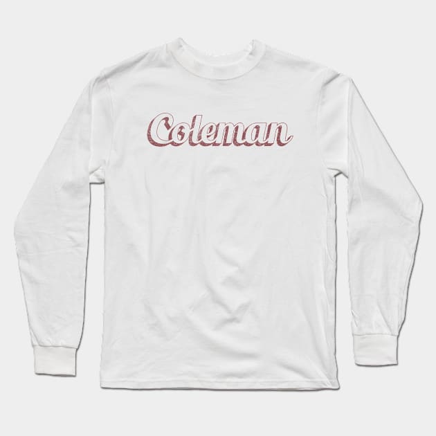 Last Name Long Sleeve T-Shirt by Infectee